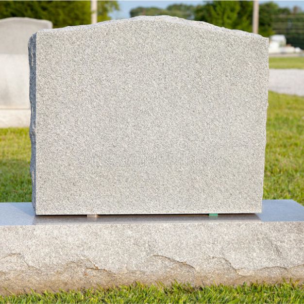 Granite monument from the Frisbie Monuments clearance stock